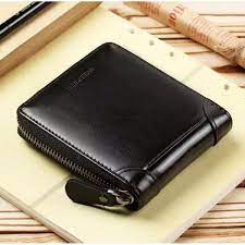 Slim Wallet for Men | Smart & Stylish PU Leather Wallet | 6 Card Slots, Cash Pocket, ID Window | Pocket-Friendly Card Holder Purse